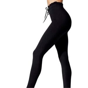 Celestine high waisted ruffle yoga leggings